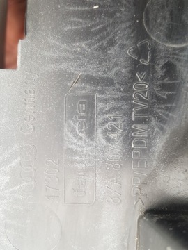 Spoiler dyfuzor dokładka zderzaka Audi A1 S-Line