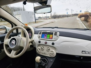 Fiat 500 II Hatchback 3d 1.2 69KM 2009 Fiat 500 1.2i Rata od400zł Panorama DachZadbany, zdjęcie 13