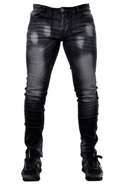 MP0021 r. XL Jeansy MĘSKIE RURKI SLIM FIT