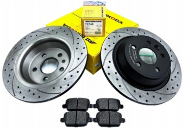 Tarcze Klocki MIKODA GT Opel INSIGNIA A Tył 292mm