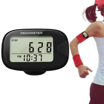 Pocket Pedometer Step Counter Step Counter With Display And Clip Memory