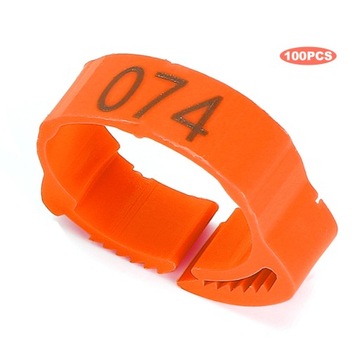 100 шт. Кольцо для ножки курицы и утки.