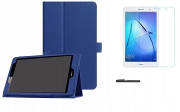 ETUI SLIM + FOLIA + RYSIK do HUAWEI MEDIAPAD T3 8