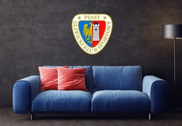 Herb Piast Gliwice na ścianę prezent szyld dla fana klubu dla chłopaka męża