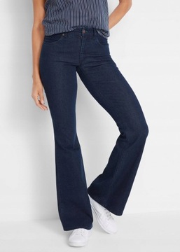 IP4025 36 JEANSOWE SPODNIE BOOTCUT Bonprix