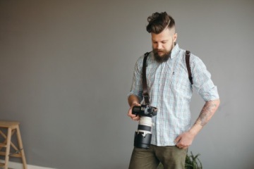 Кожаные фотографические подтяжки CH. Модель «ПЕНН»