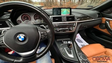 BMW Seria 4 F32-33-36 Cabrio 440i 326KM 2017 BMW Seria 4 440i Kabriolet head up 40 tys km jedyna w takim kolorze zamia, zdjęcie 28