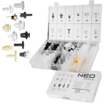 НАБОР АВТОМОБИЛЬНЫХ ЗАЖИМОВ NEO SET ОРГАНАЙЗЕР PEUGEOT 345 11-953