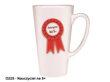 PREZENT NA DZIEŃ NAUCZYCIELA Kubek Latte 450 ml UPOMINEK NA KONIEC ROKU