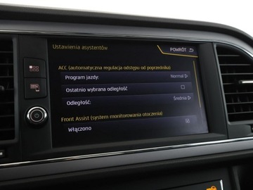 Seat Leon III Hatchback Facelifting 1.6 TDI 115KM 2017 Seat Leon full LED navi klimatyzacja czujniki, zdjęcie 23