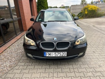 BMW Seria 5 E60 Sedan 2.0 520d 177KM 2008 BMW Seria 5 2.0 diesel 177 KM automat zarejestrowany w PL mozliwa zami, zdjęcie 4