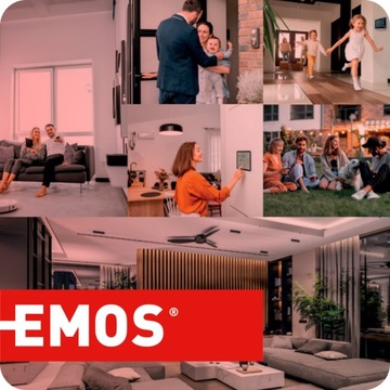 EMOS Ультра плоская угловая вилка, белая
