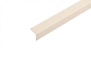 Profil ochronny kątownik 20x20x1,1mm 2,75m Kremowy