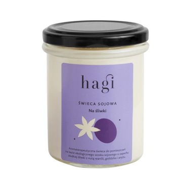HAGI Świeca sojowa Na Śliwki 215 ml