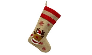 4x РОЖДЕСТВЕНСКИЕ НОСКИ ПОДАРОК ​​БОЛЬШОЙ ОРНАМЕНТ ДЛЯ УКРАШЕНИЯ ОКНА КАМИНА