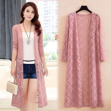 Women Summer Long Cardigan Female Cardigans Long S