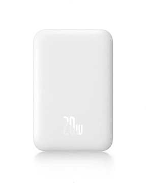 POWERBANK MEMORY BASEUS PPCXW06 MAGSAFE БЕЛЫЙ 20 Вт