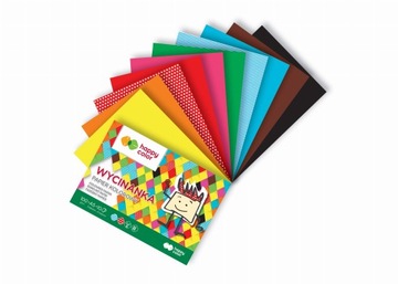 HAPPY COLOR BLOK WYCINANKA A5/10K PAPIER KOLOROWY