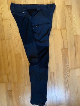 ТРЕККИНГОВЫЕ БРЮКИ 157 черные стрейч, размеры 84-88