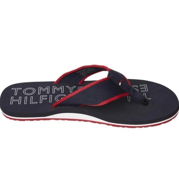 MESKIE JAPONKI TOMMY HILFIGER KLAPKI TH LATO SIMON 52D XM0XM02885 r. 42