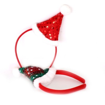 OPASKA NA WŁOSY HOLIDAY HAIR HOOP PARTY 2 SZT. DZIECIĘCE OPASKI NA WŁOSY