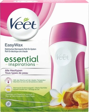 Podgrzewacz do wosku Veet Easy Wax roll-on ZESTAW