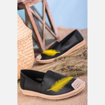 ESPADRYLE SLIP ON TRAMPKI TENISÓWKI LEKKIE BUTY 37