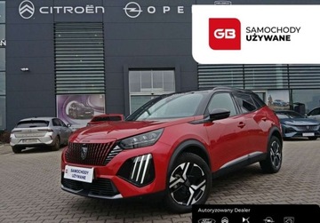 Peugeot 2008 II SUV Facelifting 1.2 PureTech 130KM 2024 Peugeot 2008 1.2 130KM GT Salon PL Vat 23 Automat Serwis ASO 1.2 Benzyna