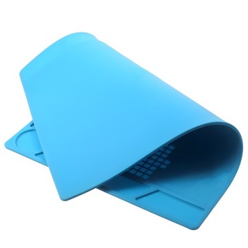 MATA STOŁOWA ANTYSTATYCZNA DO LUTOWANIA SILIKONOWA Z ORGANIZEREM 320x230mm