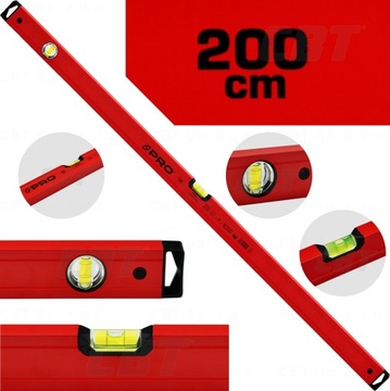 POZIOMICA POZIOMNICA 200 CM PROFESJONALNA PRO
