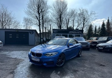 BMW Seria 2 F22-F23-F45-F46 Coupe 228i 245KM 2015 BMW Seria 2 MPakiet Czerwone skory Navi Led