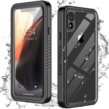Etui wodoodporne wodoszczelne pancerne IP68 360° Case do iPhone XR