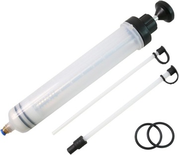 STRZYKAWKA DO OLEJU RĘCZNA ODSYSARKA DO PŁYNÓW 200ml OLEJARKA POMPKA OLEJU