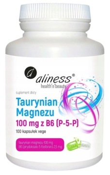 ALINESS MAGNEZ TAURYNIAN TAURYNA SERCE KRĄŻENIE B6 Układ nerwowy P-5-P