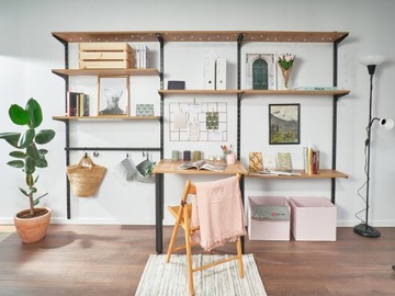 ДВУХМОДУЛЬНЫЙ ШКАФ 6-ПОЛОЧНЫЙ Best-line 200х240 ХРОМ