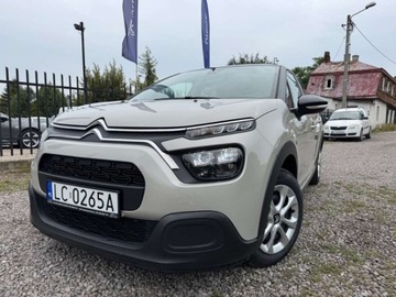 Citroen C3 III Hatchback Facelifting 1.2 PureTech 83KM 2021 Citroen C3 1.2 T Po duzy serwis Szwajcaria - Gwarancja 1.2 Benzyna