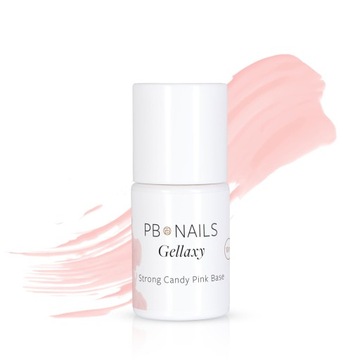 PB NAILS Baza hybrydowa Strong Candy Pink 10ml