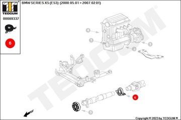 ОПОРА ПРИВОДНОГО ВАЛА BMW КОМПЛЕКТ