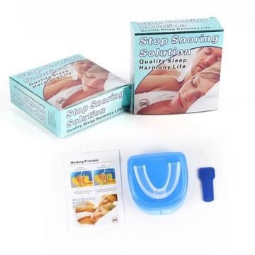 Stop Snoring Anti Snore Mouthpiece Apnea Guard Bruxism Tray Sleeping