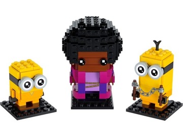 LEGO 40421 BrickHeadz - Belle Bottom, Kevin i Bob