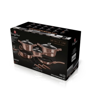 ГОРШКИ 11 ЭЛЕМЕНТОВ BERLINGER HAUS ROSEGOLD BH-6160