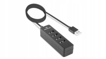 Hub USB Rozdzielacz USB REAL-EL CQ-174 na 4 porty