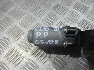 MOTOREK OKNO PRAVÝ PŘEDNÍ RENAULT CLIO III 05-12R