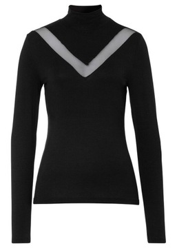 ill MATERIAŁEM BPC DŁUGIM I SIATKOWYM SHIRT Z RĘKAWEM 36/38