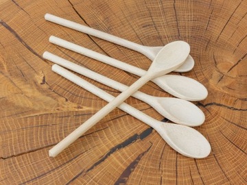 Деревянная ложка, совок из бука, эко-ложка.