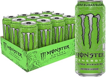 12x MONSTER ENERGY ULTRA PARADISE 500ML SUGAR FREE