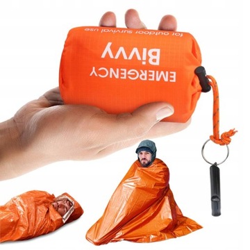 ŚPIWÓR TERMICZNY SURVIVAL RATUNKOWY KEMPING