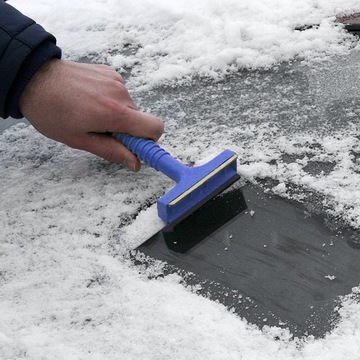 СКРЕБОК для стекла с ракелем, лезвие из латуни