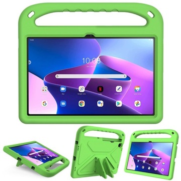 ETUI DLA DZIECI LENOVO TAB M10 PLUS 10.6 GEN 3 Z PODSTAWKĄ MOCNE PANCERNE