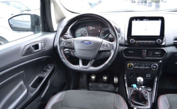 Ford Ecosport II SUV Facelifting 1.0 EcoBoost 140KM 2019 Ford EcoSport ST-LINE - Bezwypadkowe - Super Stan - OPLACONY Benzyna 140KM, zdjęcie 28